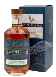 Ra Rum Artesanal Venezuela 12 Jahre Destille C.A.D.C 0.5l 59.8% Fassstärke Fassabfüllung dist. 05 2007 bott 03 2020 fass nr 199