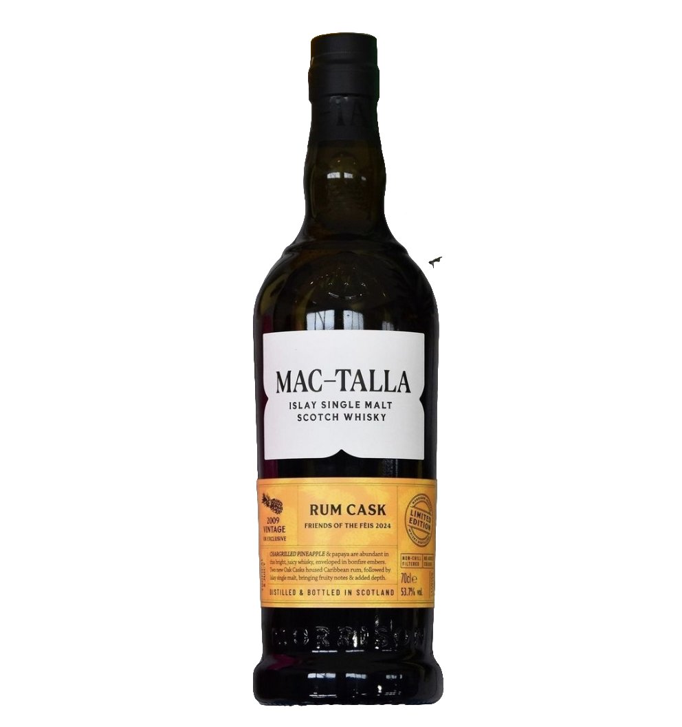 Mac-Talla 2009 feis ile 2024 Rum cask limited edition cask strength Whisky Islay single malt 0,7l 53,7% vol. m.GP Morrison