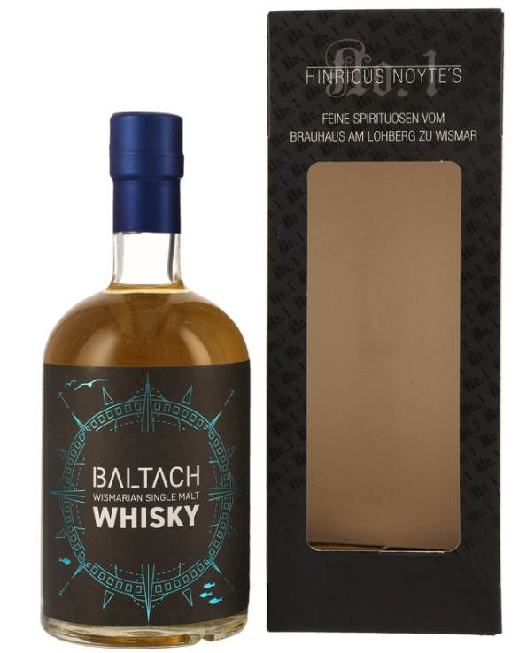 Baltach Wismarian Single Malt Whisky Neue Ausstattung 0,5l 43% vol. Wismar Deutschland