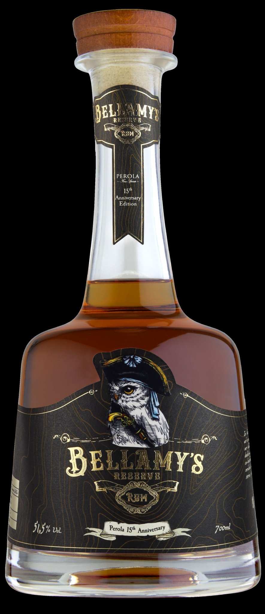 Bellamy's Rum 15th Edition Bourbon cask 0,7l 51,5%vol. Barbados jamaica Dom