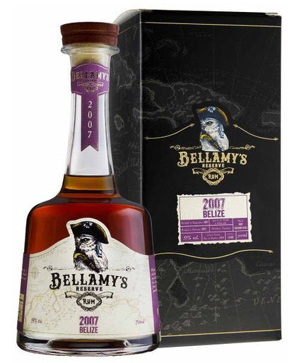Bellamy's Reserve Belize 2007 2023 Travellers Dist. 0,7l 55% vol. Belamys Rum limited Edition MBT Column Still Travellers