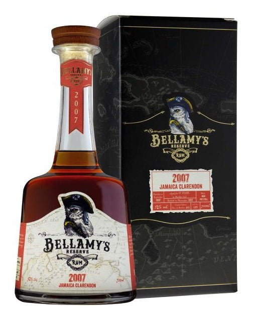 Bellamy's Reserve Jamaica 2007 2022 Clarendon Dist. 0,7l 52% vol. Belamys Rum limited Edition - inn-out-shop