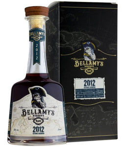 Bellamy's Reserve 2012 2022 Guyana Diamond 9y 0,7l 50%vol. OHNE GP ! Rum Small Batch Blend aus 5 Single Casks des Marks MDR* Fässern aus Eichenholz Savelle Column Still der Diamond Distillery aus Guyana.  limitiert auf 1500 Flaschen!