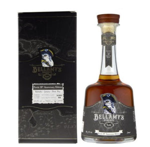 Bellamy's Reserve Rum 0,7l Jamaican High Ester Cask Finish Perola 10th Anniversary Edition 47.3% mit Geschenkpackung
