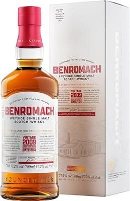 Benromach 2009 2020 Vintage Cask Strength lot 04 0,7l 57,2% vol. whisky