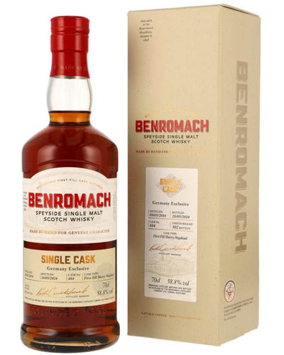 Benromach Single cask 2014 2024 0,7l 58,8% vol. Whisky #484