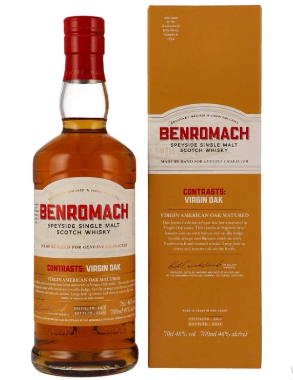 Benromach Contrasts Virgin oak &nbsp;2013 2024 Cask Matured 0,7l 43% vol. Whisky