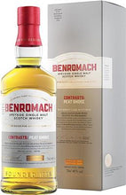 Load image into Gallery viewer, Benromach Contrasts Peat Smoke 2021 Cask Matured 0,7l 46% vol. Whisky  In kleinen Chargen mit stark getorfter Gerste hergestellt. Benromach Peat Smoke ist gereift in First-Fill-Bourbon-Fässern.
