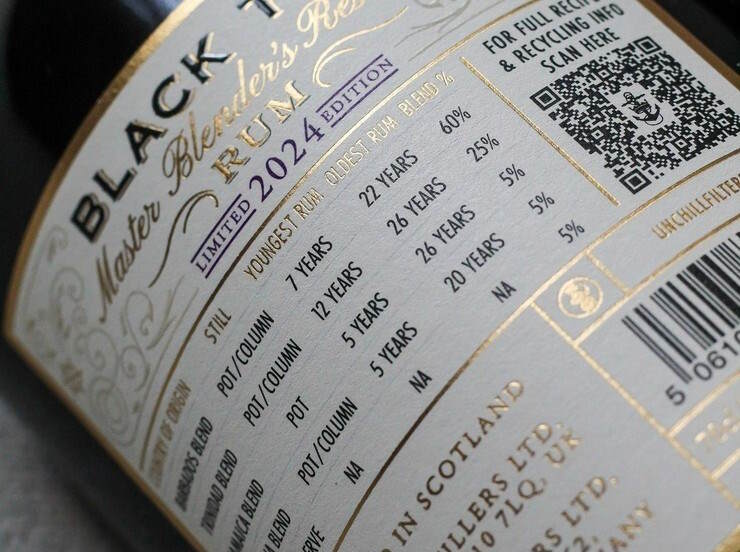 Black Tot Master Blender’s Reserve Rum Limited 2024 CARONI Edition 54,5 %vol. 0,7L Rum blend