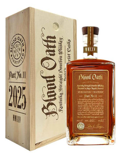 Blood Oath Pact No.11 2025 Kentucky Straight Bourbon Whiskey 0,75l 49,3% vol. limitiert