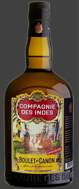 Compagnie des Indes Boulet de Canon No.12 2022 0,7l 46% vol. Cdi rum rhum Fassabfüllung Sonderedition