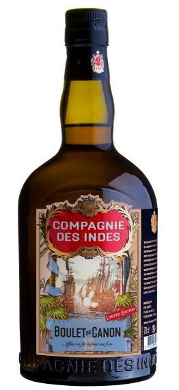 Compagnie des Indes Boulet de Canon No.13 2022 0,7l 46% vol. Cdi rum rhum Fassabfüllung Sonderedition limitiert auf ein Fass