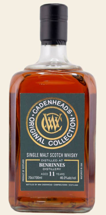 Benrinnes 11y Palo Cortado cask Cadenhead's 0,7l 46 %vol. 02 2026 Whisky
