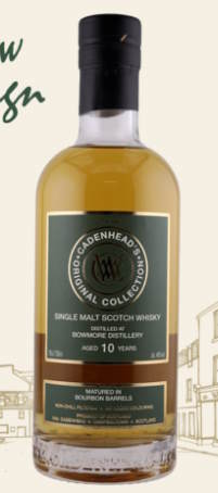 Bowmore 10 y Bourbon cask Cadenhead's 0,7l 46 %vol. 2026 Whisky