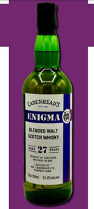 Enigma 27y BM.2.A Cadenhead's Blended Malt Scotch Whisky 0,7l 51,8 %vol.