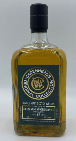 Glen Moray - Glenlivet 16y BOURBON CASKS Cadenhead's 0,7l 46 %vol.