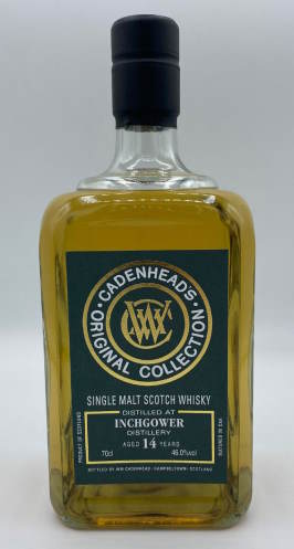 Inchgower 14y Refill sudy PEDRO XIMÉNEZ CASKS Cadenhead's 0,7l 46 %vol.