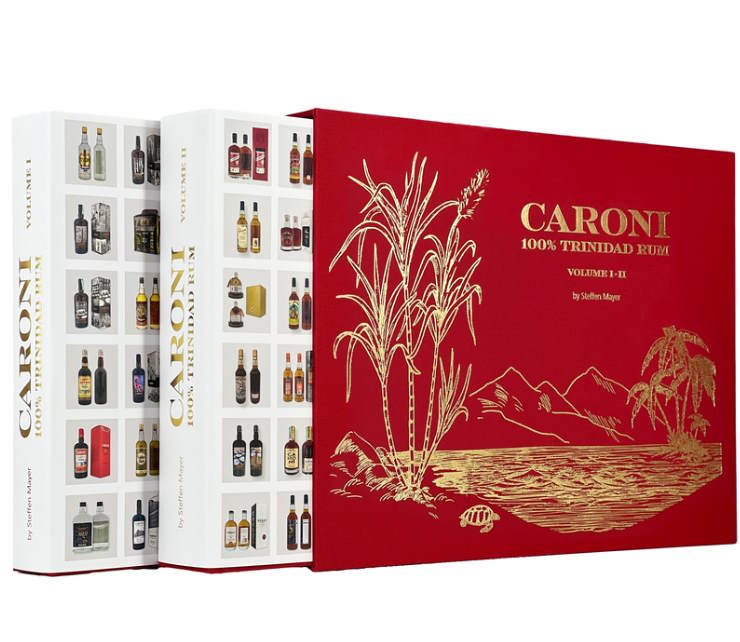 Caroni Bibel 100% Trinidad Rum Steffen Mayer zwei Bände im Schuber 2072 Exemplare limitiert einzeln nummeriert mehrsprachig