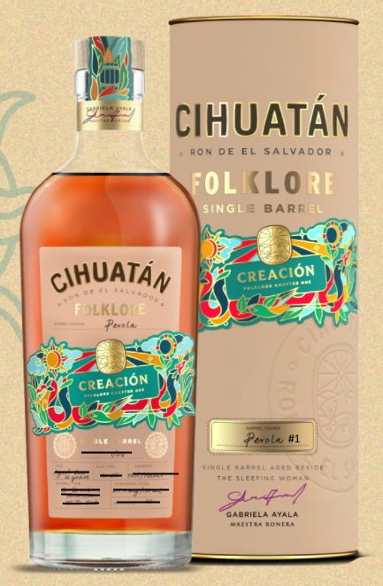 Ron Cihuatan Folklore Dualidad Chapter two 2 #1 2023 17y Single cask 0,7l 53,63? % vol. Rum el salvador