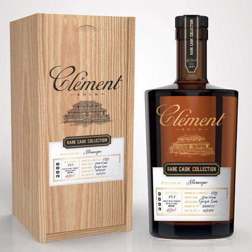 Clement Rare cask Allemagne 2000 Collection 44,2% vol. 0,5l Rum Martinique Rhum 17y und 10M Single cask limitiert auf