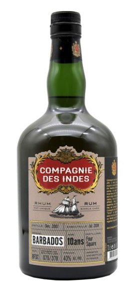 Compagnie des Indes Foursquare 10 Barbados Single Cask Rum 43% vol. 0,7l Fassabfüllung Sonderedition limitiert auf ein Fass