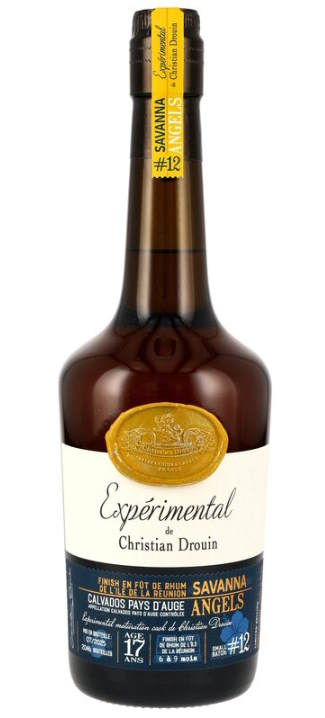Christian Drouin 17y Savanna cask Angels Calvados Experimental 0,7l 47,5% vol.12
