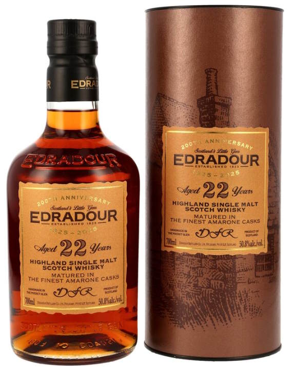 Edradour 2003 2025 200th 22y Amarone Cask 0,7l Fl 50,8%vol. 1001 - 5 Highland single malt scotch whisky