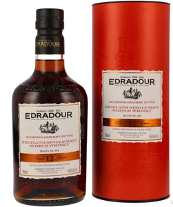 Edradour 2012 2024 12y #3 Oloroso Sherry Butt Cask strength 0,7l Fl 58,6%vol. Highland single malt scotch whisky rot