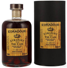 Carica l&#39;immagine nel visualizzatore di Gallery, Edradour 2013 2024 Straight from the Cask Sherry Butt 0,5l Fl 59,9%vol. #476 Highland whisky single malt scotch whisky tube
