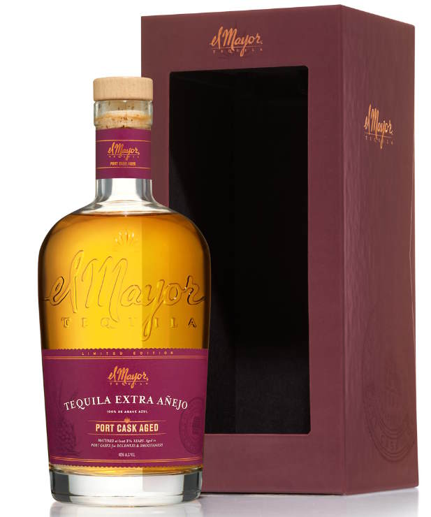 El Mayor Port cask Edition Extra Añejo Tequila 100% Agave Edition 0,7l 40% vol.
