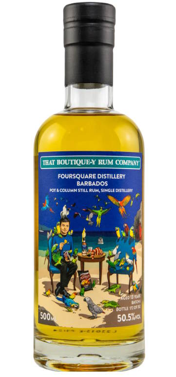 Foursquare 13 y batch 6 TBRC 0,5l 50,5% vol. Single Cask Rum That-Boutique-Y Company