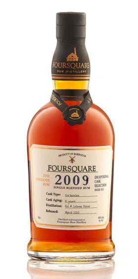 Foursquare Barbados 2009 cask strength  Juli 2021 60% vol. 0,7l Exceptionel cask collection Mark XVII 12 Years