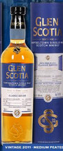 Laden Sie das Bild in den Galerie-Viewer, Glen scotia Single cask 2011 2025 first fill Bourbon Barrel cask 0,7l 56 %vol. glenscotia Behind the Blue Doors Classic Series Cask 2 of 5 streng limitiert #288
