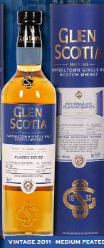 Glen scotia Single cask 2011 2025 first fill Bourbon Barrel cask 0,7l 56 %vol. glenscotia Behind the Blue Doors Classic Series Cask 2 of 5 streng limitiert #288