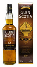 Laden Sie das Bild in den Galerie-Viewer, Glenscotia 12y Seasonal Edition 2022 0,7l 53,3 %vol.   streng limitierte Abfüllung  Nase: Maritime notes of sea spray with sweet honey and caramel. oney and carameltime notes of sea spray with sweet honey and caramel.  Gaumen: Creamy vanilla and salted caramel, are balanced with warming spicy notes of cinnamon and nutmeg.  Abgang: A nutty finish with gentle warming cinnamon spice and a mildly dry finish.
