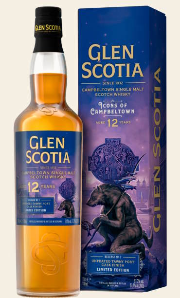 Glen Scotia The Wulver Icons of Campbeltown 3 Tawny Port Finish 12y 0,7l 51,7%vol. glenscotia