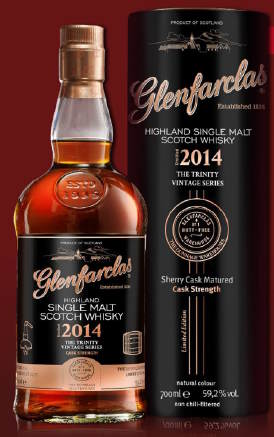 Glenfarclas 2014 cask strength sherry cask M. Schwarze CAN 0.7l 59.2% vol. the trinity Vintage Series Edition single malt scotch whisky