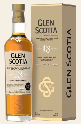 Glen scotia 18y 0,7l 46%vol. NEU GePa Schottland Campbeltown bsc