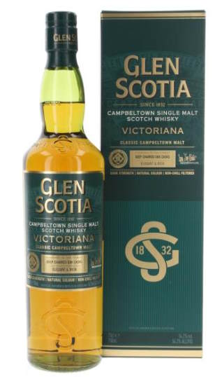 Glen scotia Victoriana 0,7l Fl 54,2% vol. single malt whisky Deep Charred Oak Casks Small Batch - inn-out-shop