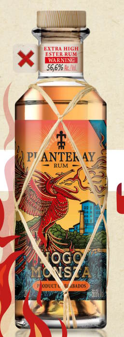 Planteray HOGO Monsta VERY HIGH ESTER Barbados 0,2l 56,6% vol. Rum Sonderedition Plantation