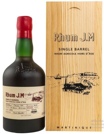 Rhum J.M 1999 2021 Single Barrel 43,6%vol. 0,5l single Cask #180007 Rum Agricole Martinique