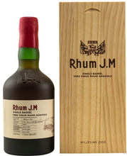 Laden Sie das Bild in den Galerie-Viewer, Rhum J.M Millesime 2000 2020 Single Barrel 40,82%vol. 0,5l single Cask #180029 Rum Agricole Martinique
