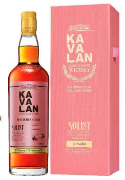 Kavalan Solist Madeira Christmas Edition 2024 0.7l Fl 57,8%vol. Taiwan Whisky