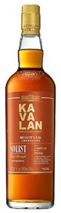 Kavalan Solist Brandy Cask 2021 0.7l Fl 57,8%vol. Taiwan Whisky #y1411129001A in first fill Brandy Fässern gereift.