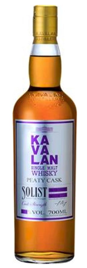 Kavalan Solist Peaty Cask 2016 0.7l Fl 51,6 %vol. Taiwan Whisky #r080807071 runde GP limitiert auf 140 Flaschen n.