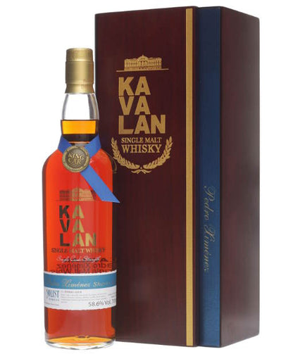 Kavalan Solist PX in Holzkiste Sherry 20xx 20xx 0,7l 58,6 / 57,1 % cask Taiwan Whisky Pedro Ximenez