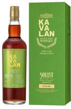 Cargue la imagen en el visor de la galería,Kavalan Solist Port cask 2022 0.7l Fl 60,2%vol. Taiwan Whisky 03058A eckig schl
