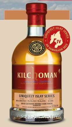 Kilchoman an Samhradh 2023 2010 Calvados cask Edition Uniquely Islay Series Vintage 0.7l 52,2% Fassstärke #383 #384 cask sin