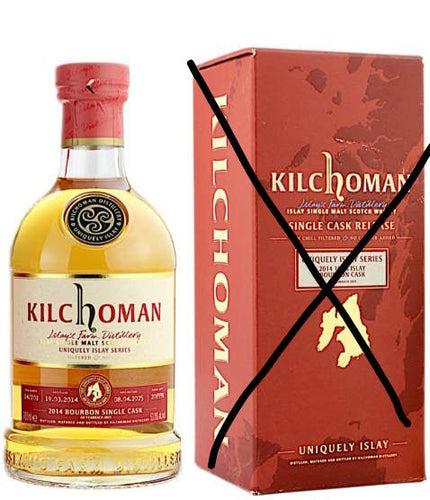 Kilchoman Single Cask + OHNE GP + Bourbon Cask 2014 AN T - EARRACH 2025 Uniquely Islay Series 0.7l 53,8% Fassstärke scotch whisky Uniquely Islay Series 1/6 14 201