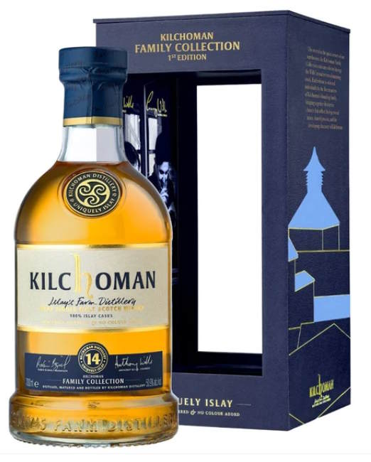 Kilchoman Family Casks Series No.1 14 y Rockside Barley 20 ppm, Bourbon Cask, rašelinová whisky 2026 0,7l 50,9 % obj. 